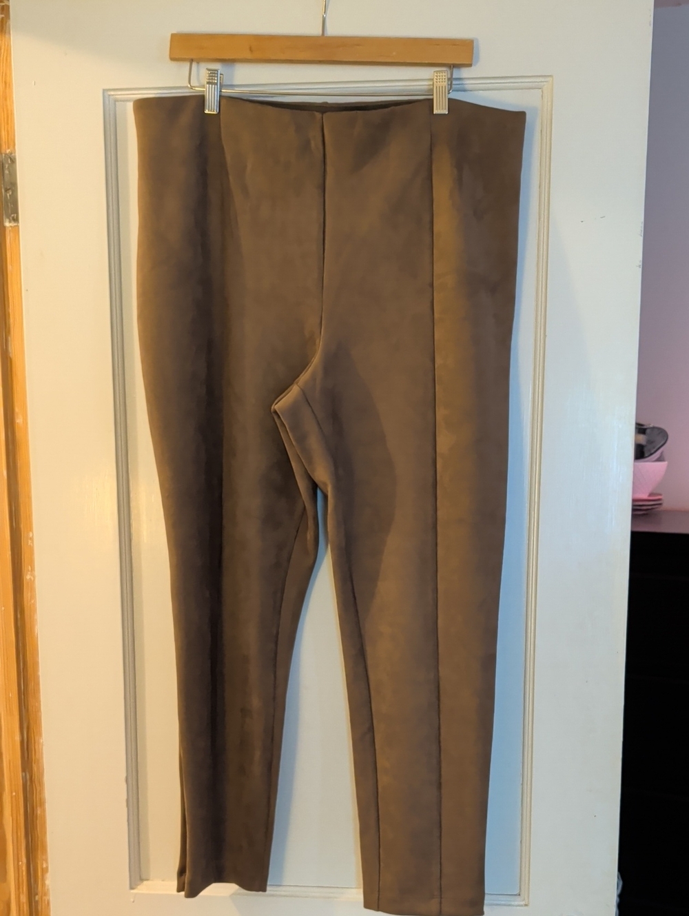 NWT The LOFT Brown Cropped Tailored Ankle Pants, Sz XL